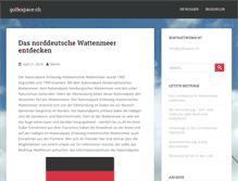 Tablet Screenshot of golfespace.ch